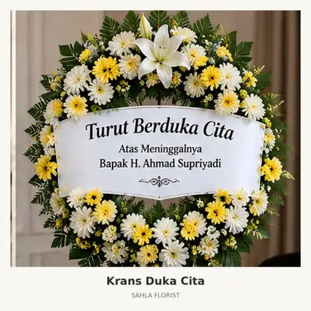 Krans Bunga Duka Rs Mayapada Tangerang